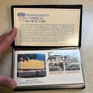 1982 Advancements In American Architecture (5) Fleetwood FDC First Day Of Issue